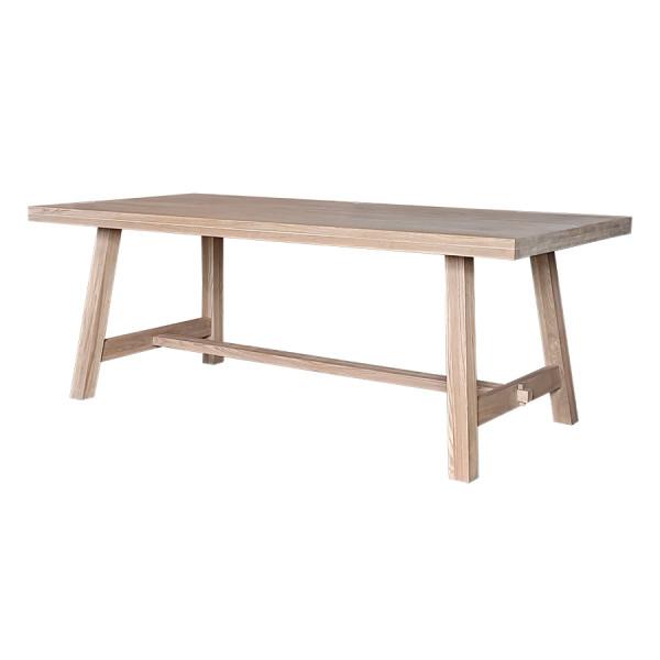 Bentley Trestle Oak Dining Table 